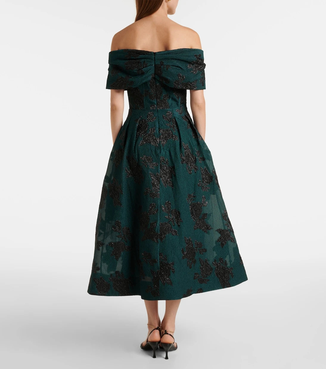 Rebecca Vallance - Beryl embroidered midi dress