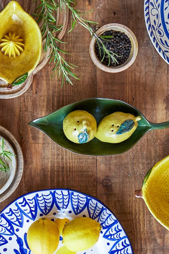 Bloomingville Limone Tuz ve Karabiberlik Seti