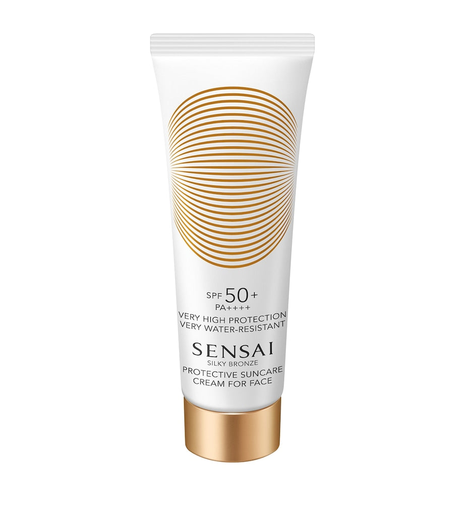 Sensai Silky Bronze Protective Suncare Cream For Face SPF50+ (50ml)
