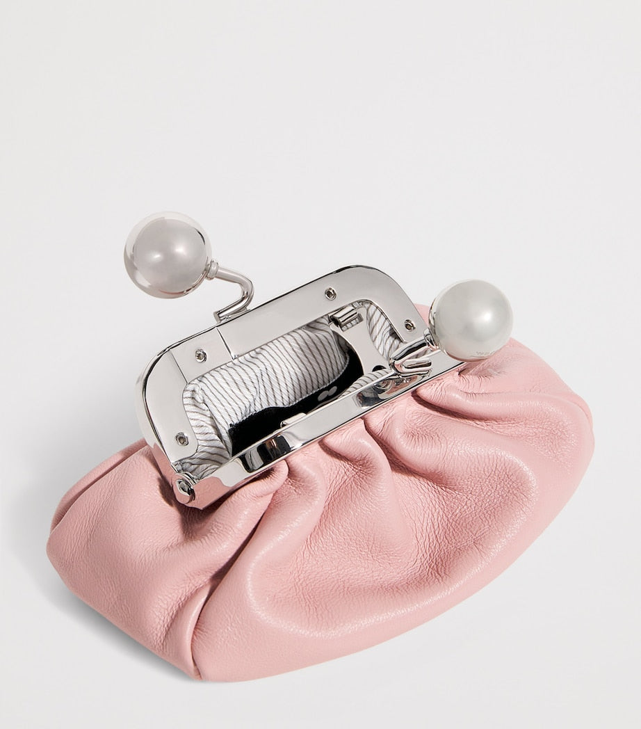 Pink Nappa Leather Nano Pasticcino Bag