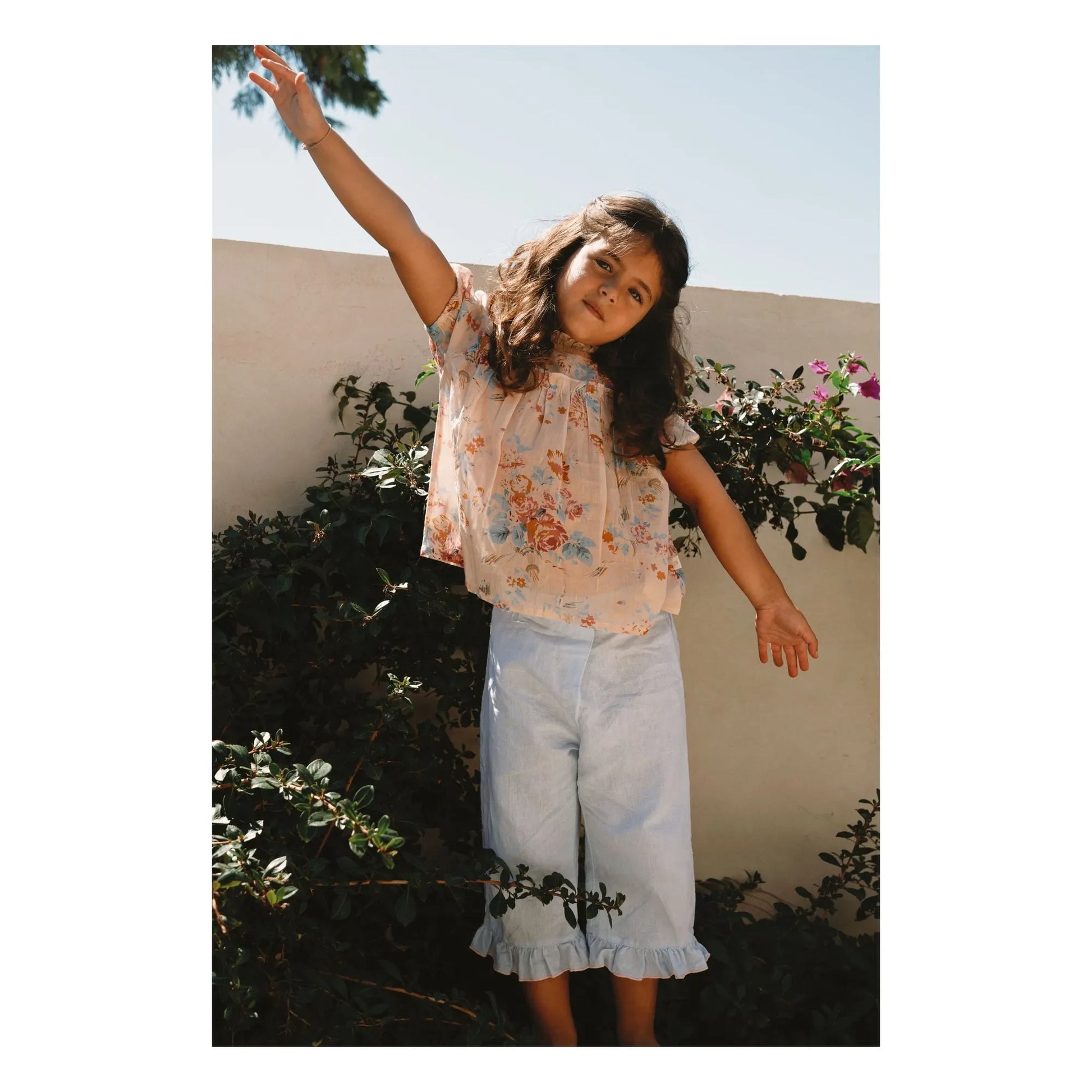 Lilinoa - Léon Linen pants | Light blue