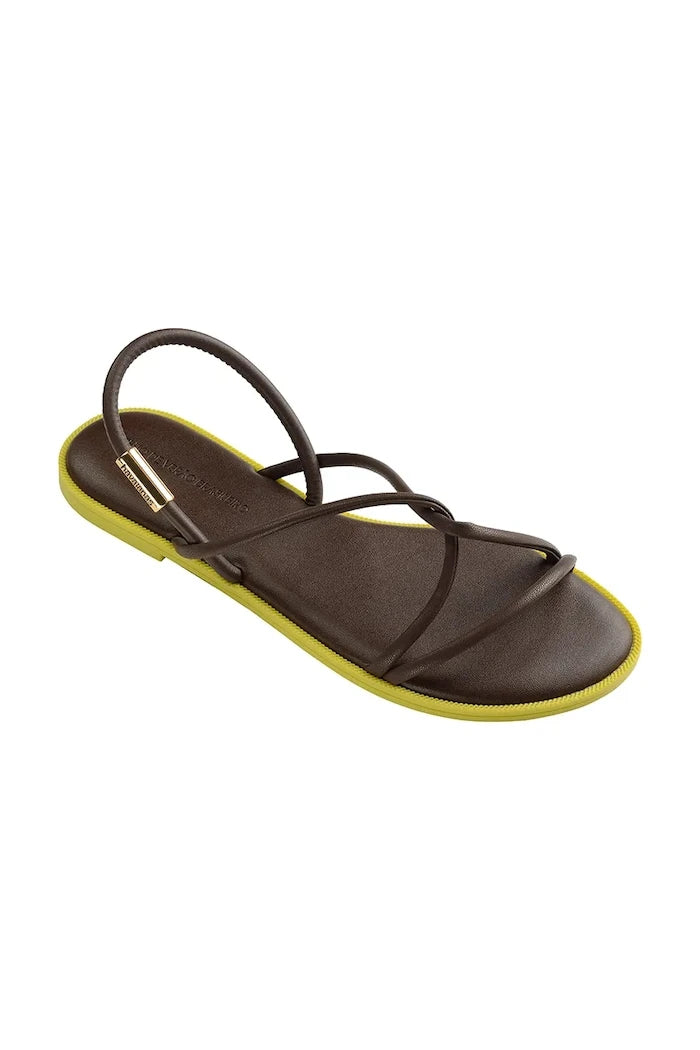 Havaianas düz tabanlı kadın sandalet UNA MANGA
