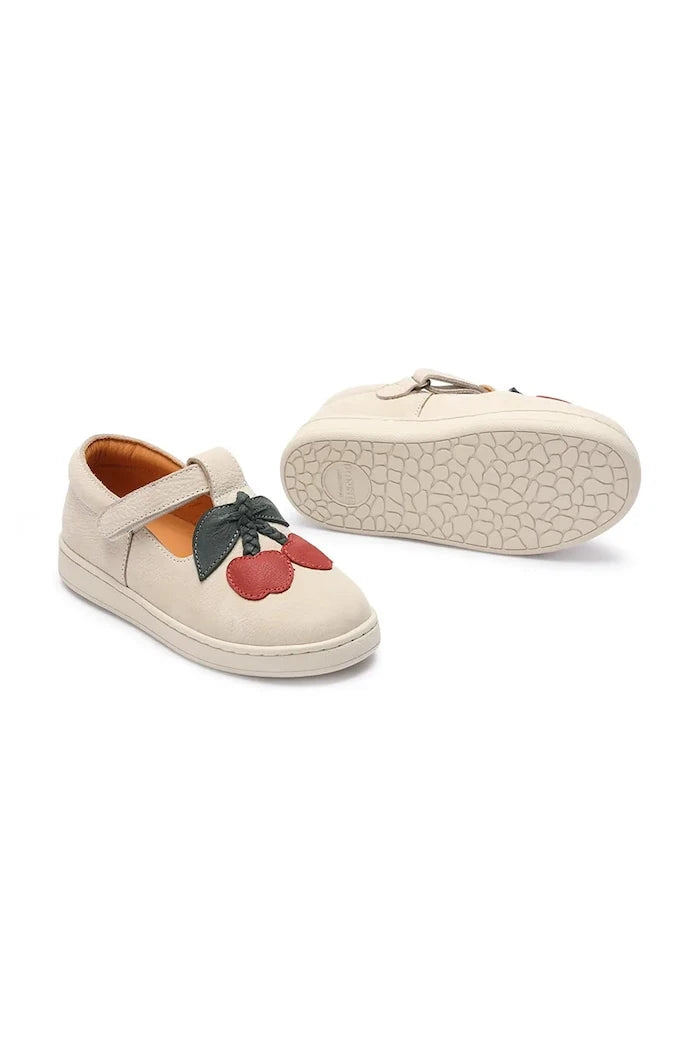 Donsje Lowy Shoes Cherry Deri Çocuk Yarım Ayakkabı