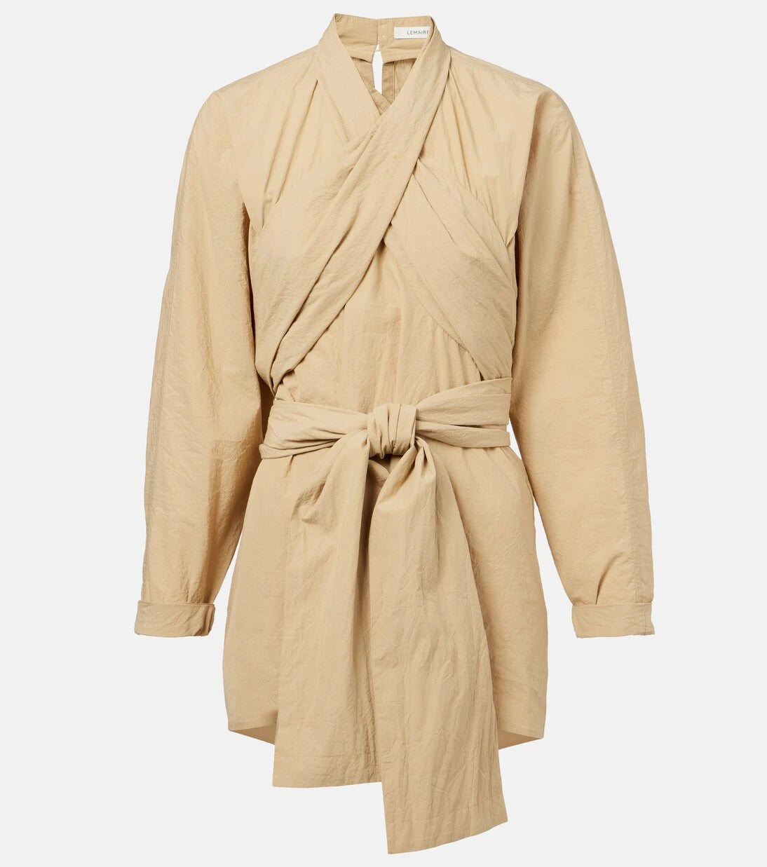 Lemaire - Belted cotton top