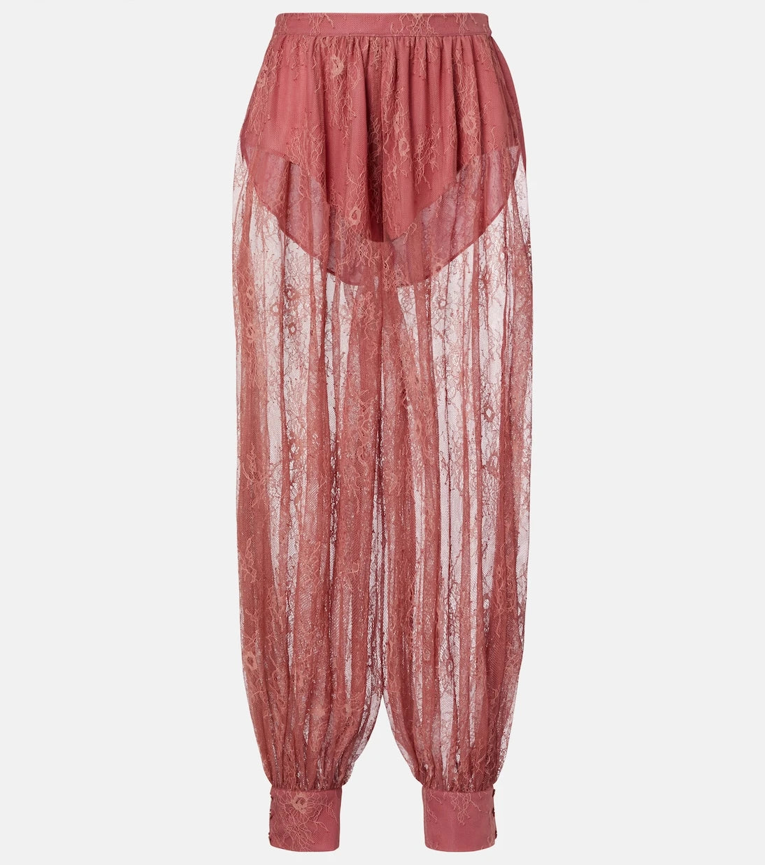 Bananhot - Kendall sheer lace balloon pants
