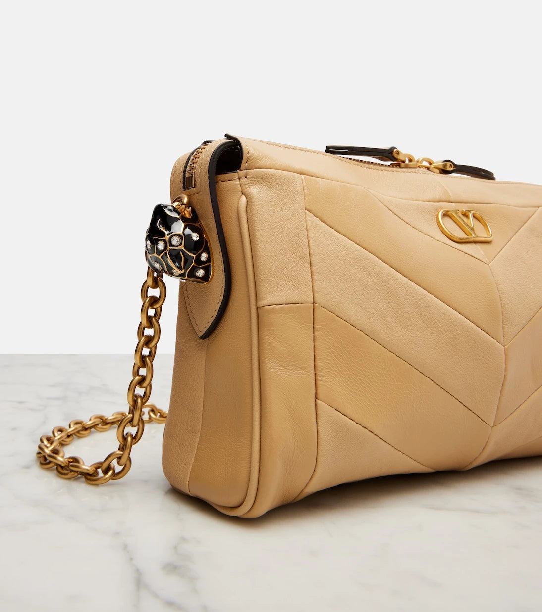 Valentino Garavani - Panthea Small leather crossbody bag