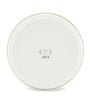 GINORI 1735 Porcelain Colonna Diva Verde Round Tray (17cm)