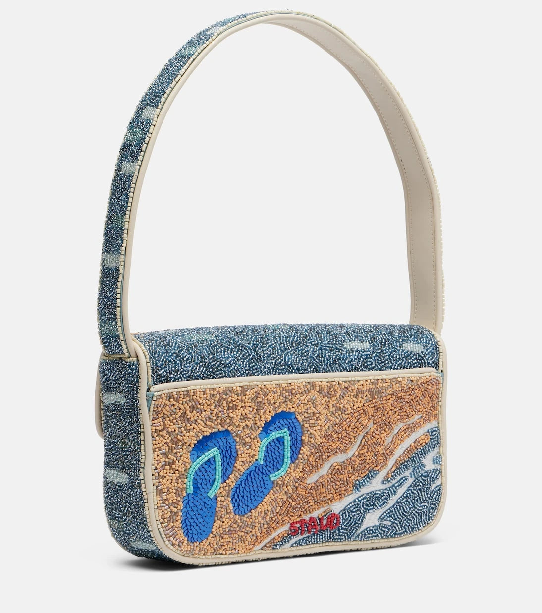 Staud - Tommy beaded shoulder bag