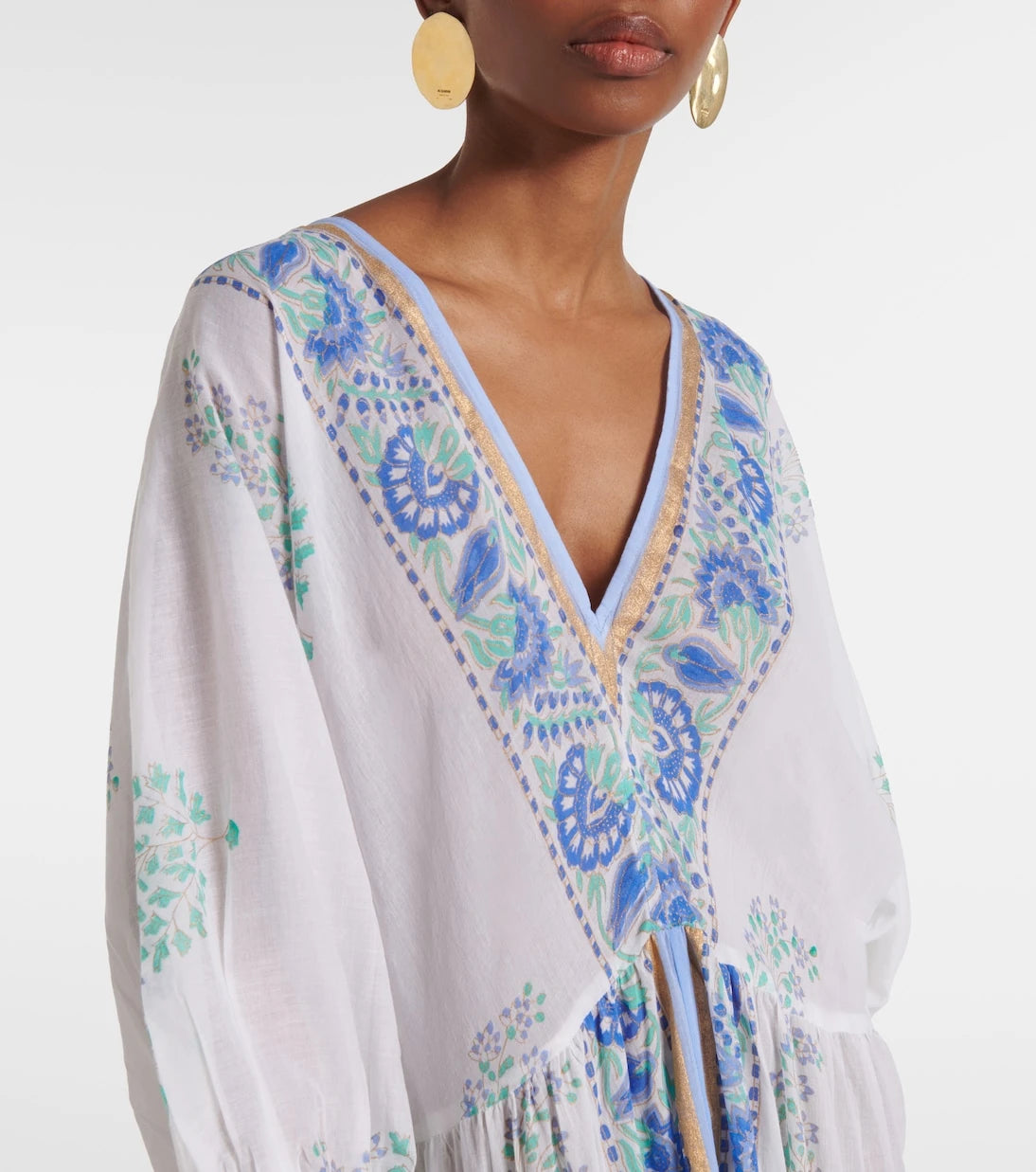Juliet Dunn - Paisley cotton maxi dress