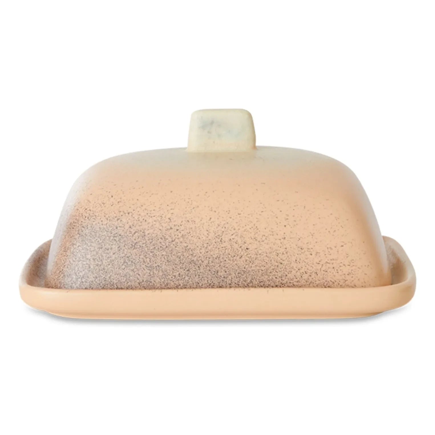 HKliving - Stoneware butter dish | Pink