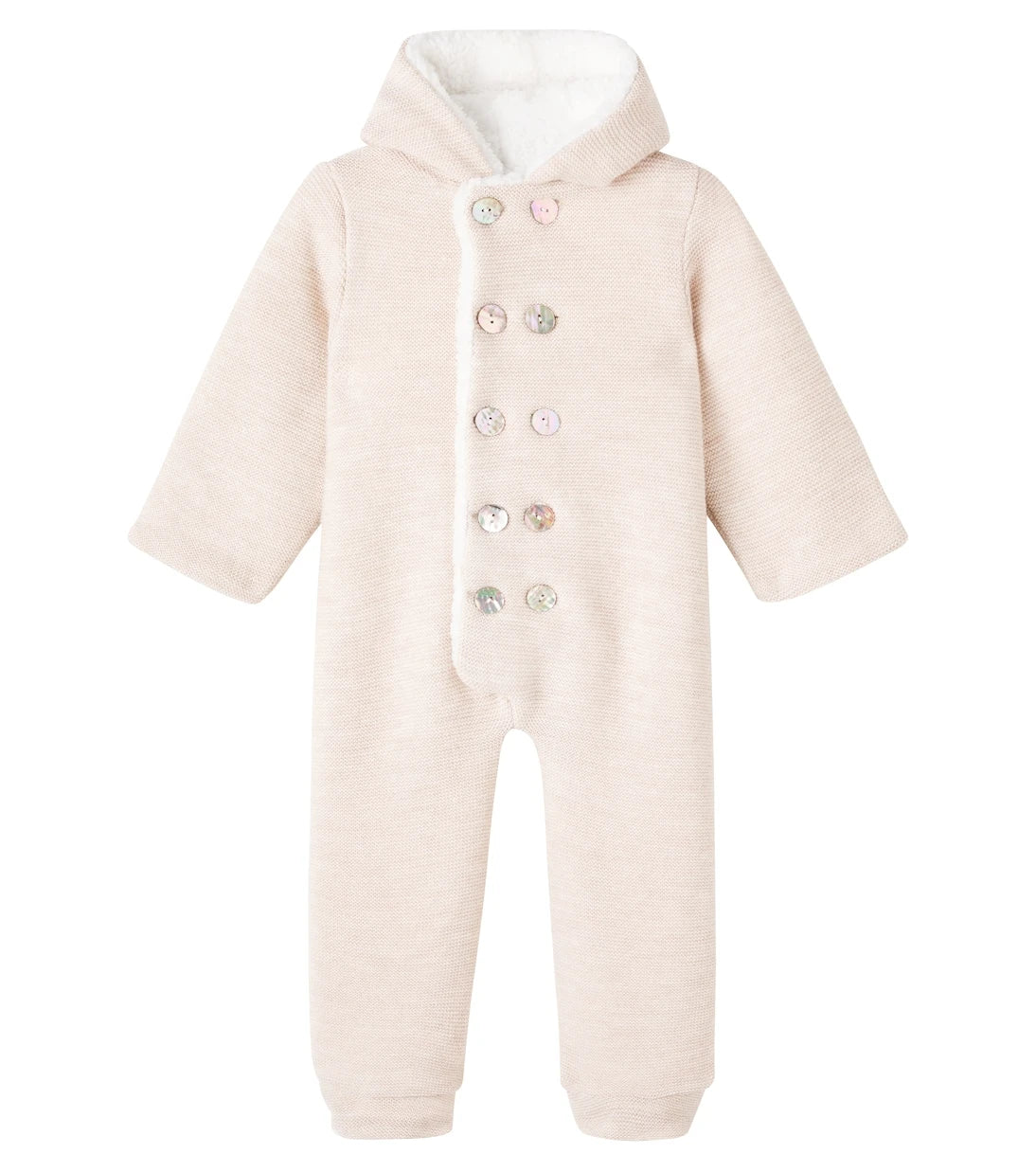 La Coqueta - Baby Alejo wool snowsuit
