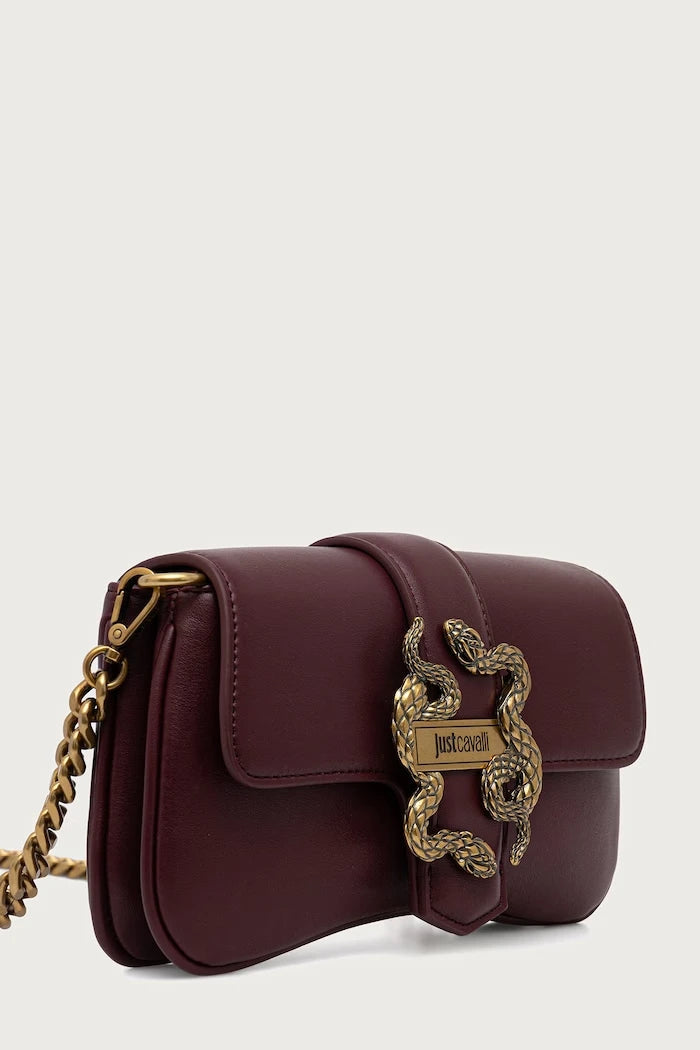 Just Cavalli suni deri kadın crossbody çanta