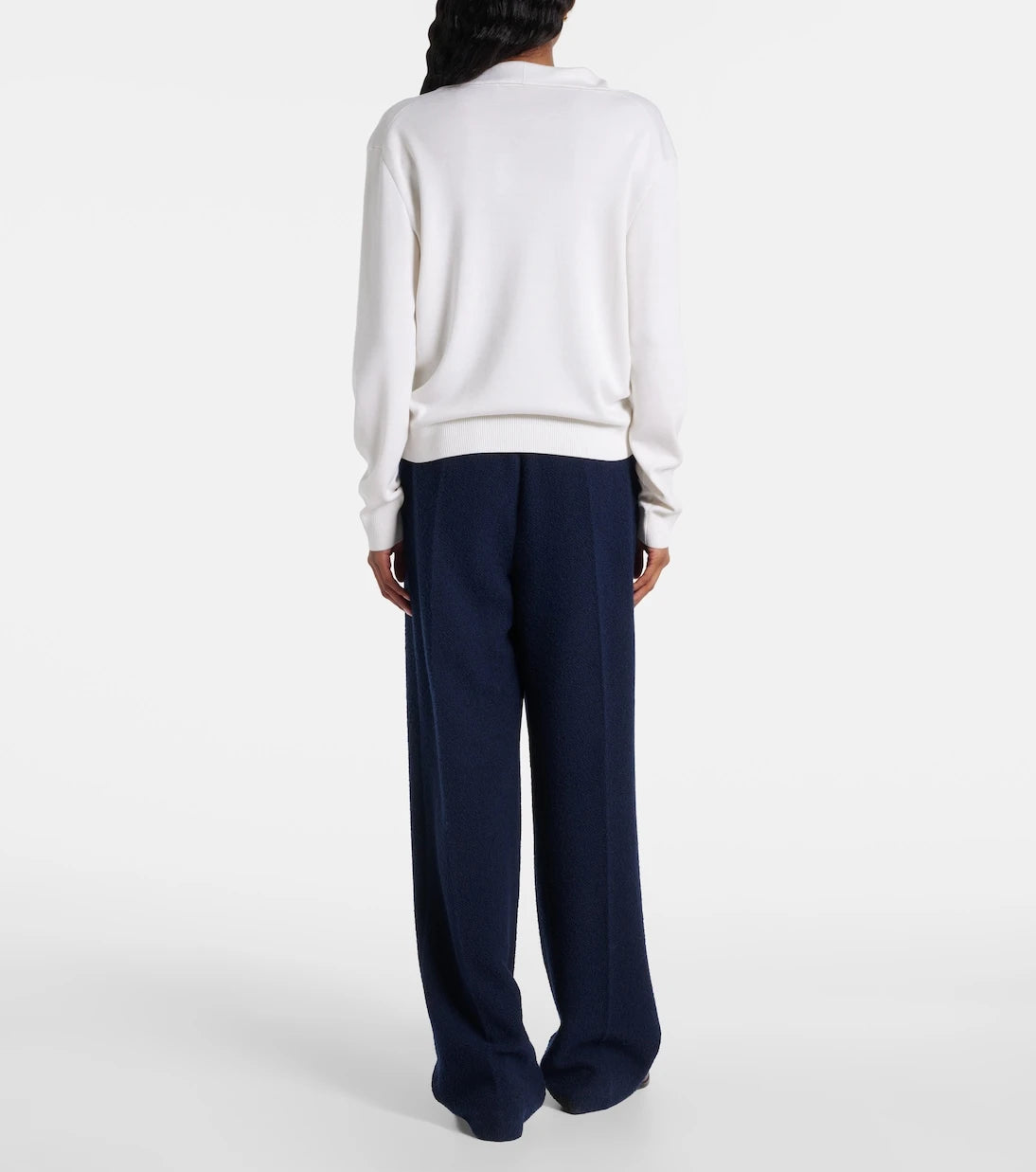 Loro Piana - Silk and cotton polo sweater
