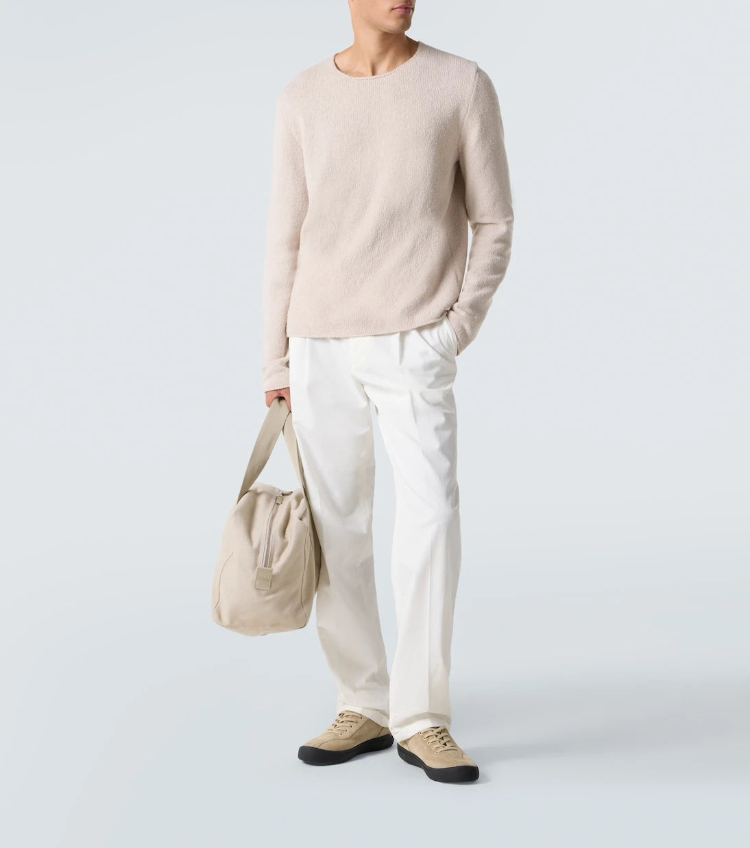 The Row - Suede sneakers