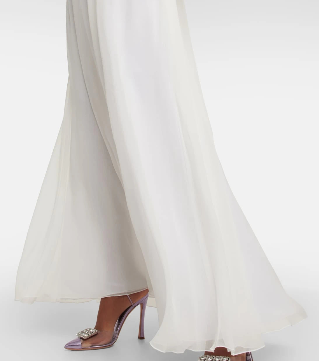Giambattista Valli - Off-the-shoulder silk gown