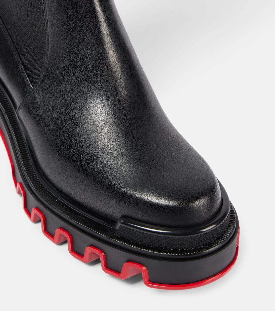 Christian Louboutin - Marchacroche Dune leather knee-high boots