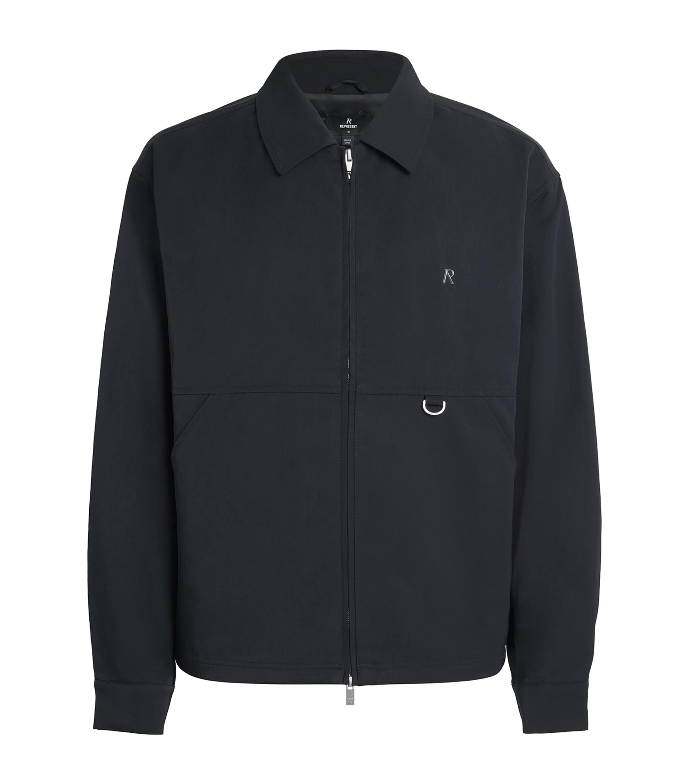 Represent Black Technical Overshirt