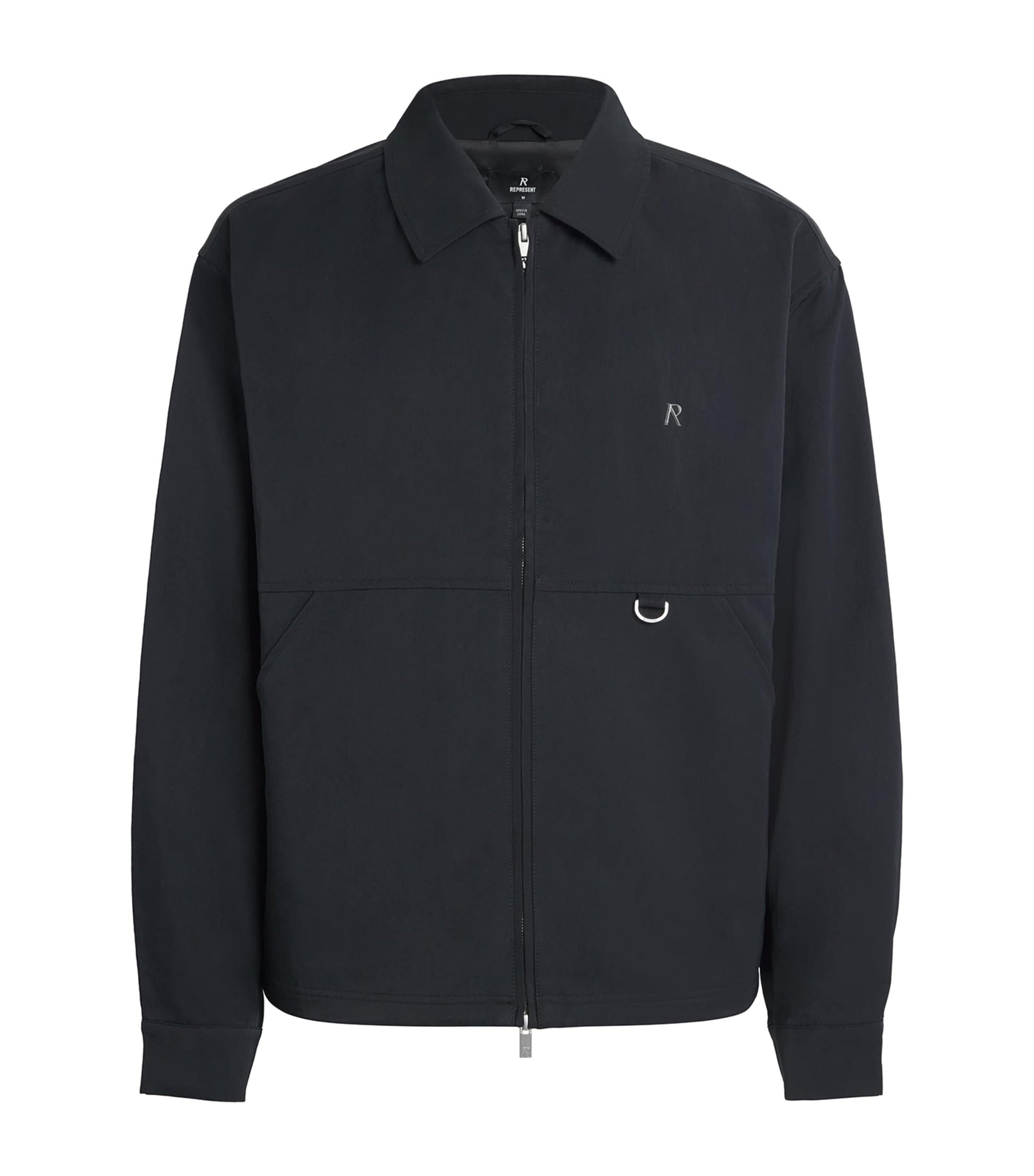 Represent Black Technical Overshirt