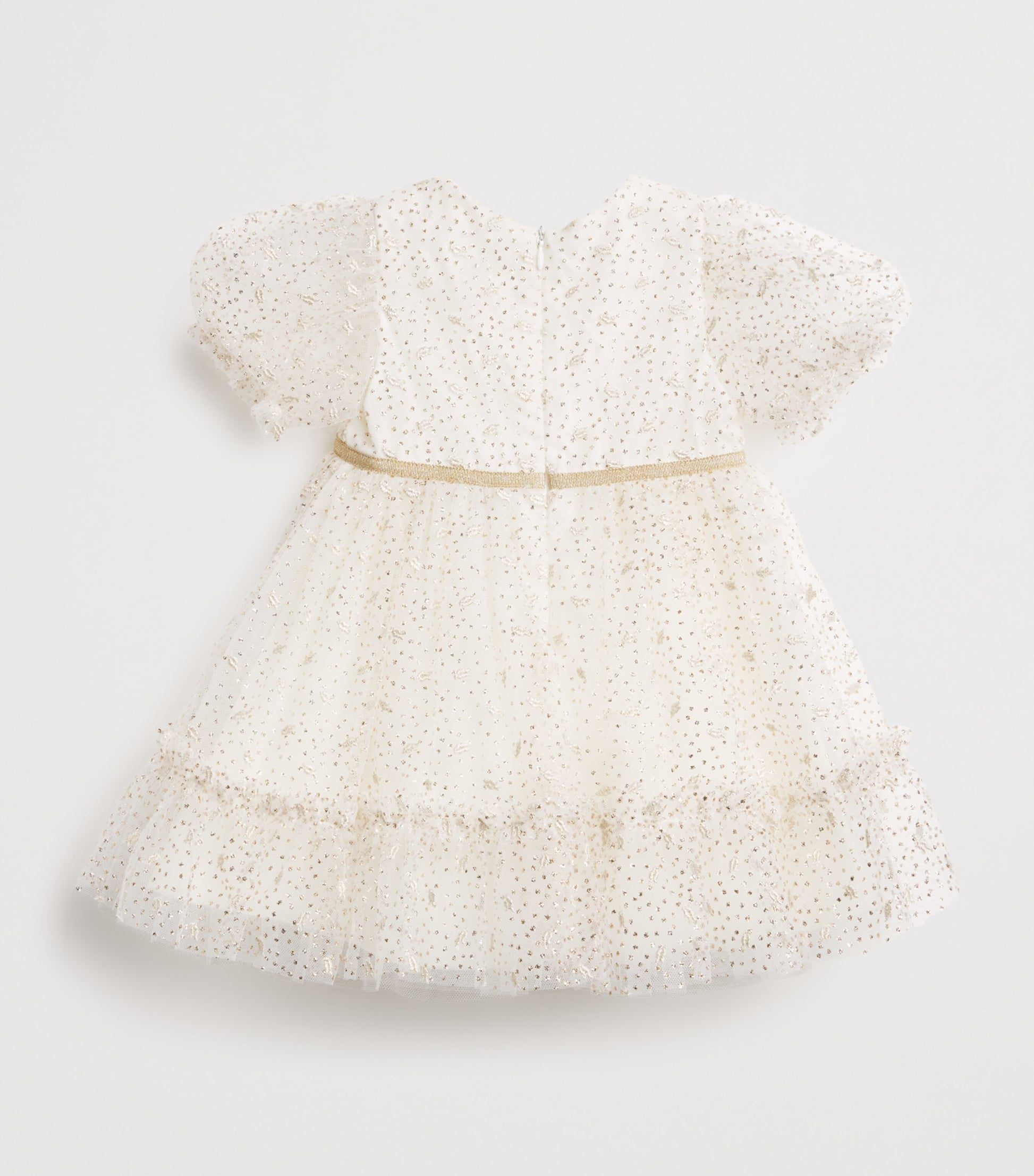 Tulle Embellished Dress (3 Months-4 Years)