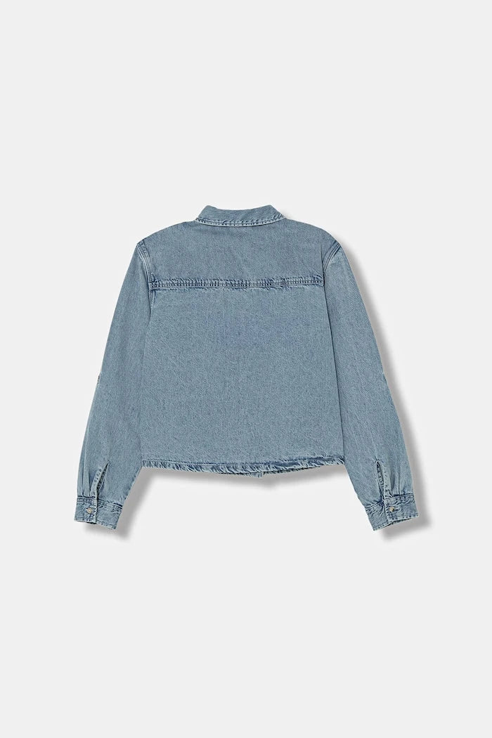 Детска дънкова риза Guess