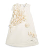 JESSIE AND JAMES Ivory Appliqué Sweet Pea Dress (4-14 Years)