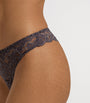 Hanro Black Lace Moments Thong