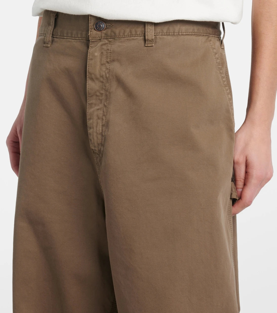 The Row - Sharka cotton gabardine wide-leg pants