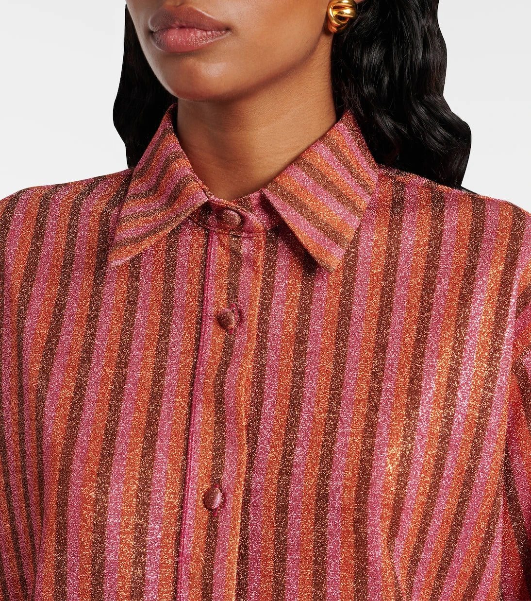 Oséree - Lumière striped shirt