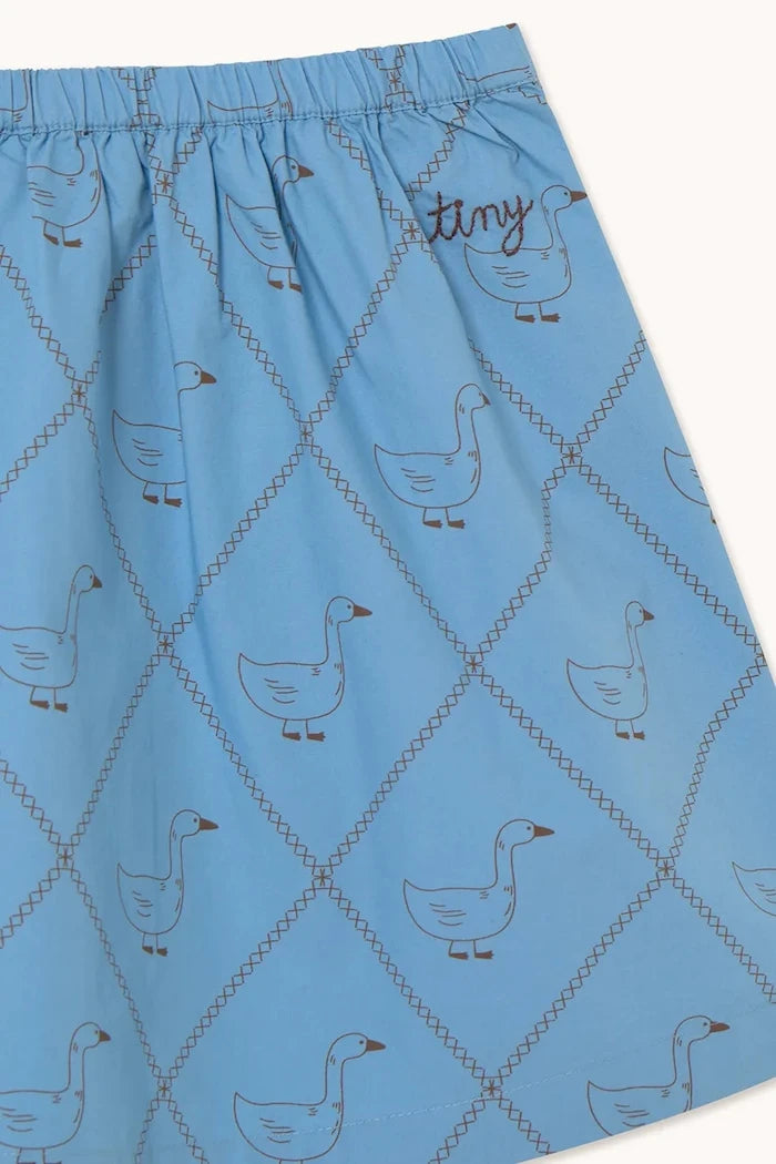 Pamuklu kloş etek GEESE POPLIN SKIRT