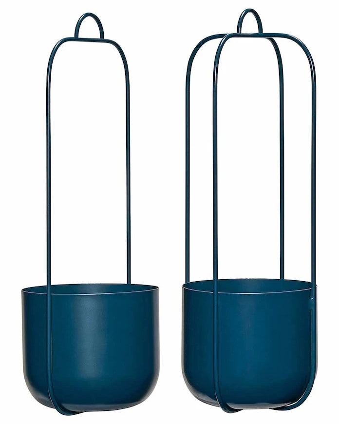Hübsch Lotus Asma Saksı 16 x 44 cm (2 adet)