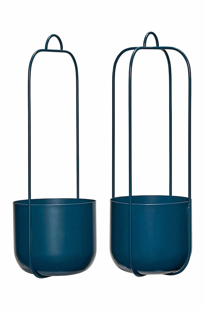 Висяща саксия Hübsch Lotus 16 x 44 cm (2 броя)