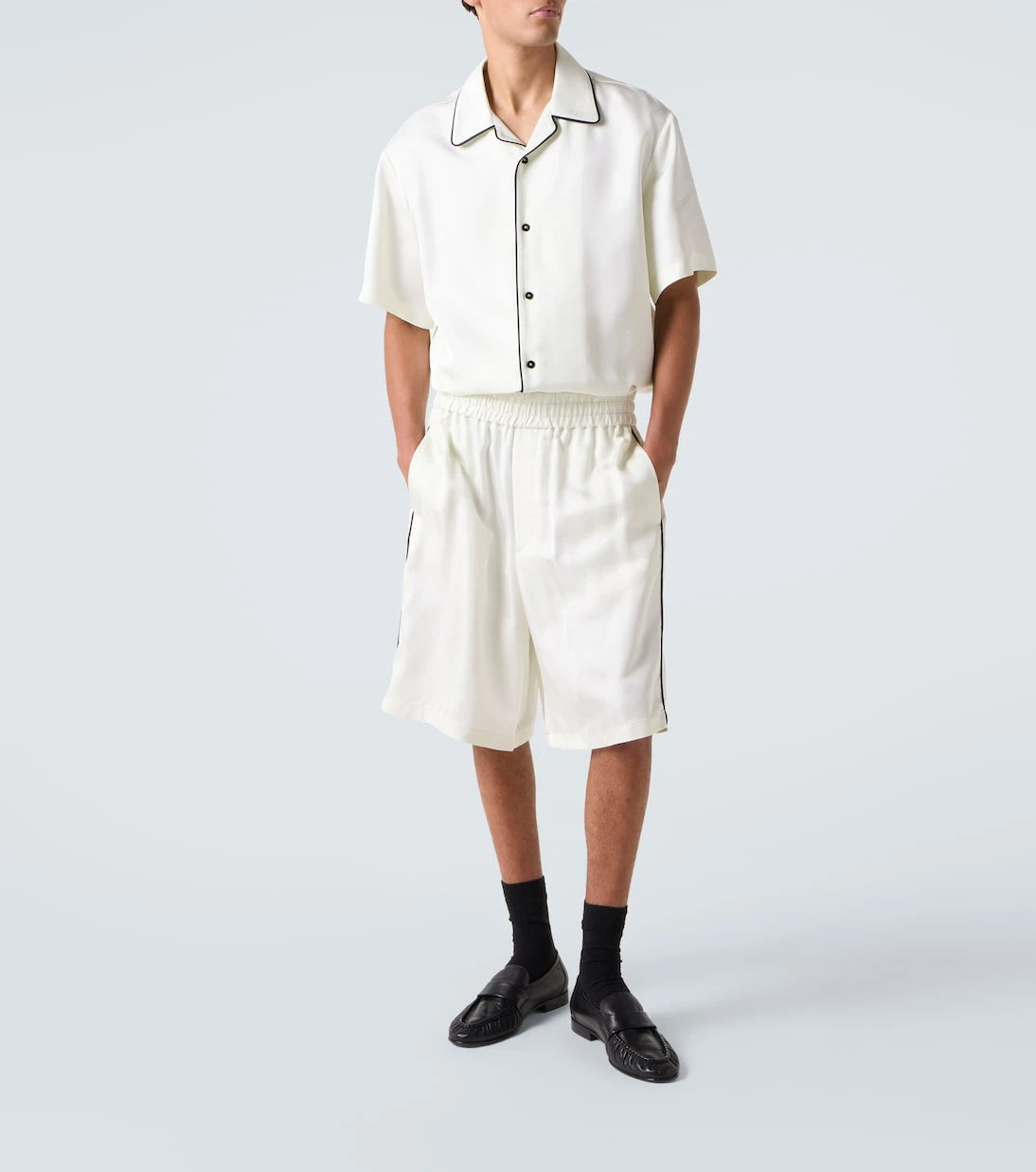 Jil Sander - Büyük beden bowling gömleği