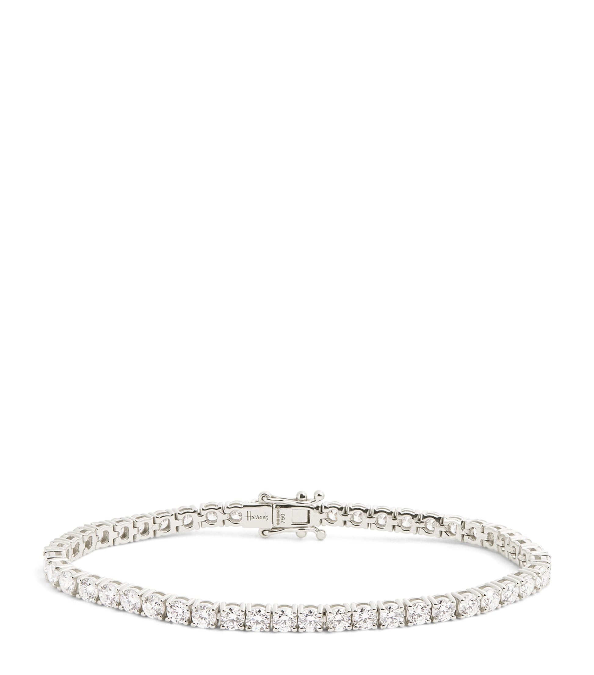 White Gold and Diamond Tennis Bracelet (6.00ct)