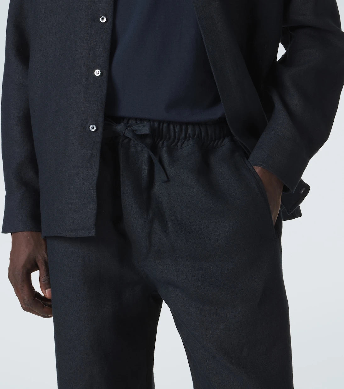 Saman Amel - Linen straight pants