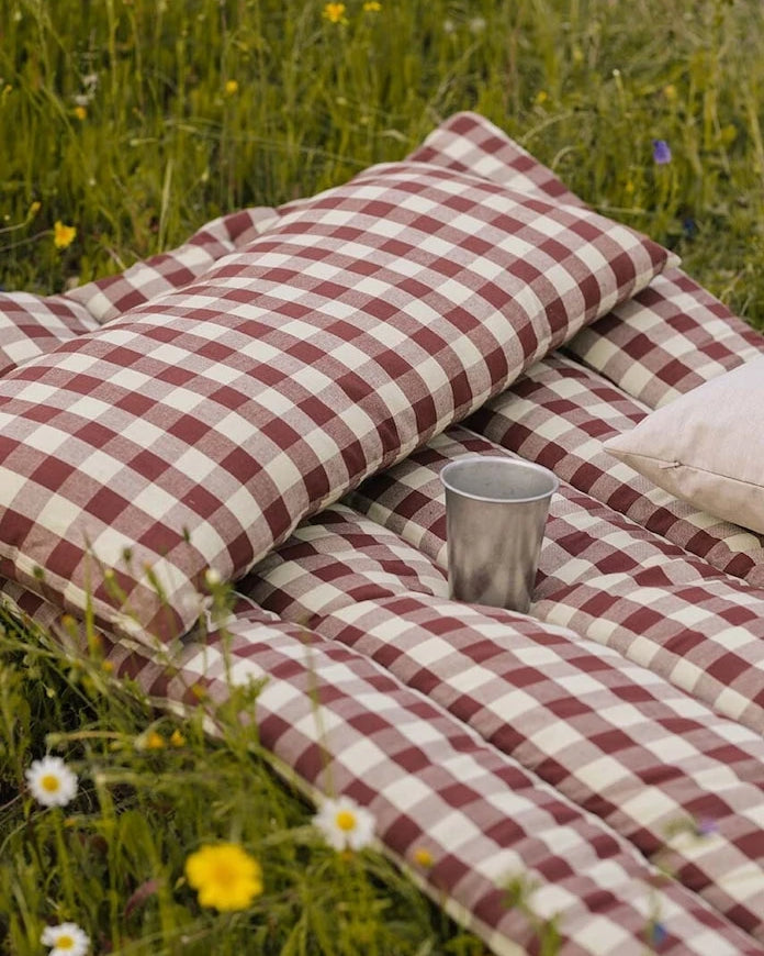 ferm LIVING Bothy Check Cushion Dekoratif Yastık Kılıfı