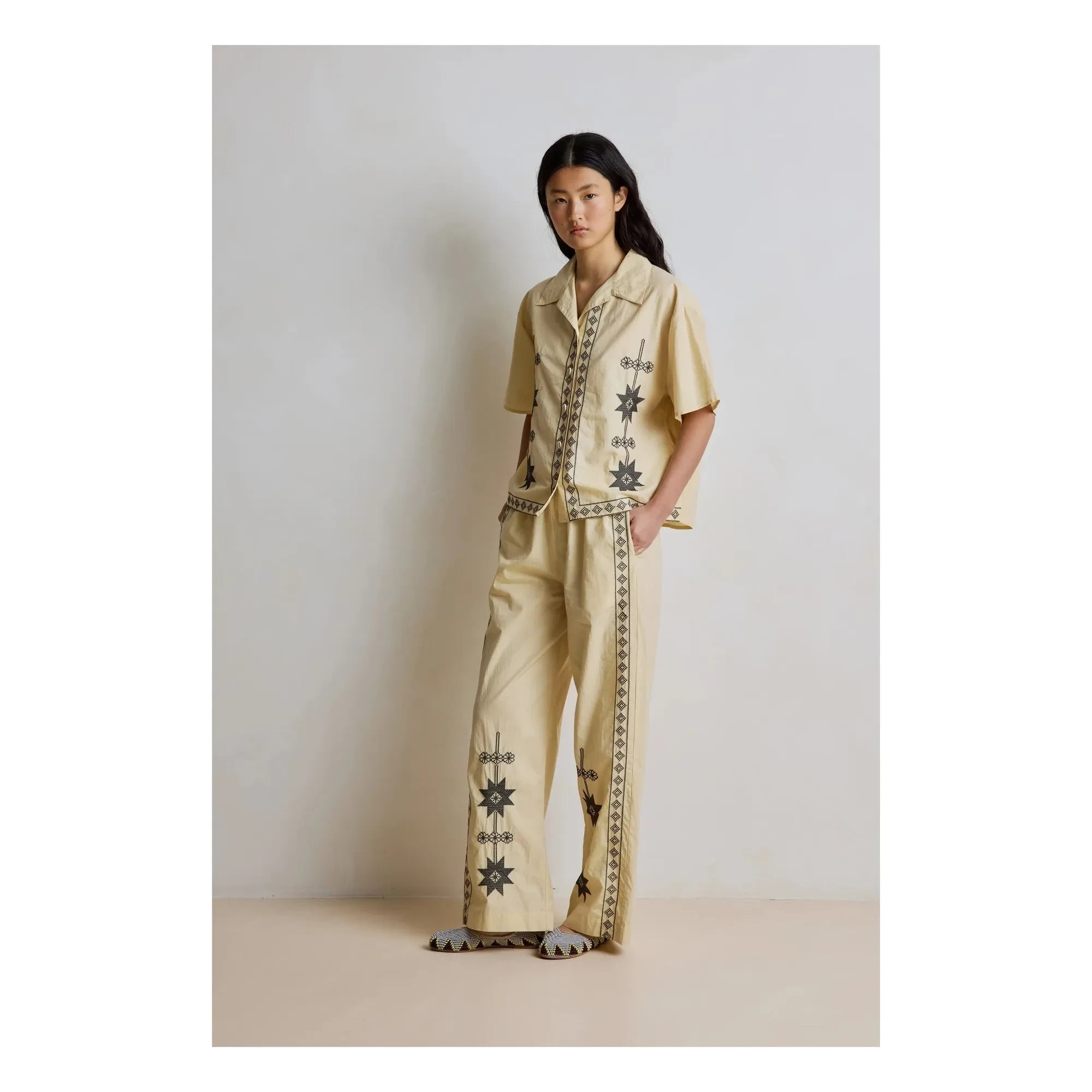 Hod - Claire Coton shirt | Champagne