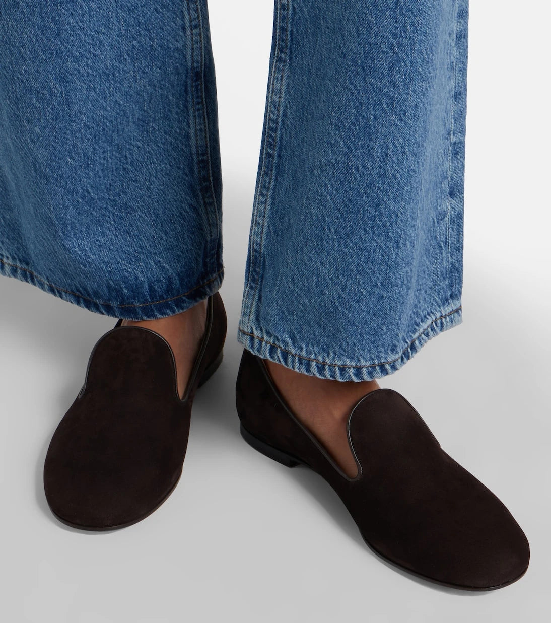 Gianvito Rossi - Suede loafers