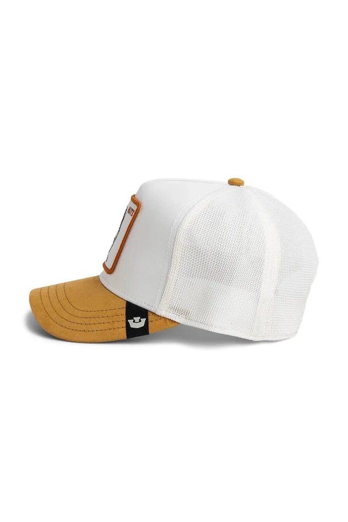 Şapka siperlikli Suede Squirrel
