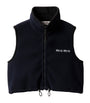 Blue Fleece Logo Gilet