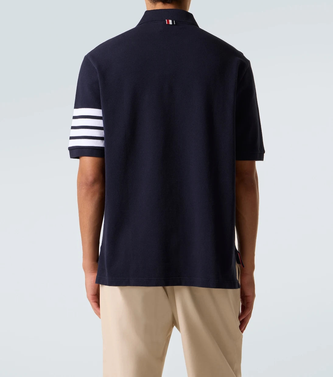 Thom Browne - 4-Bar cotton polo shirt