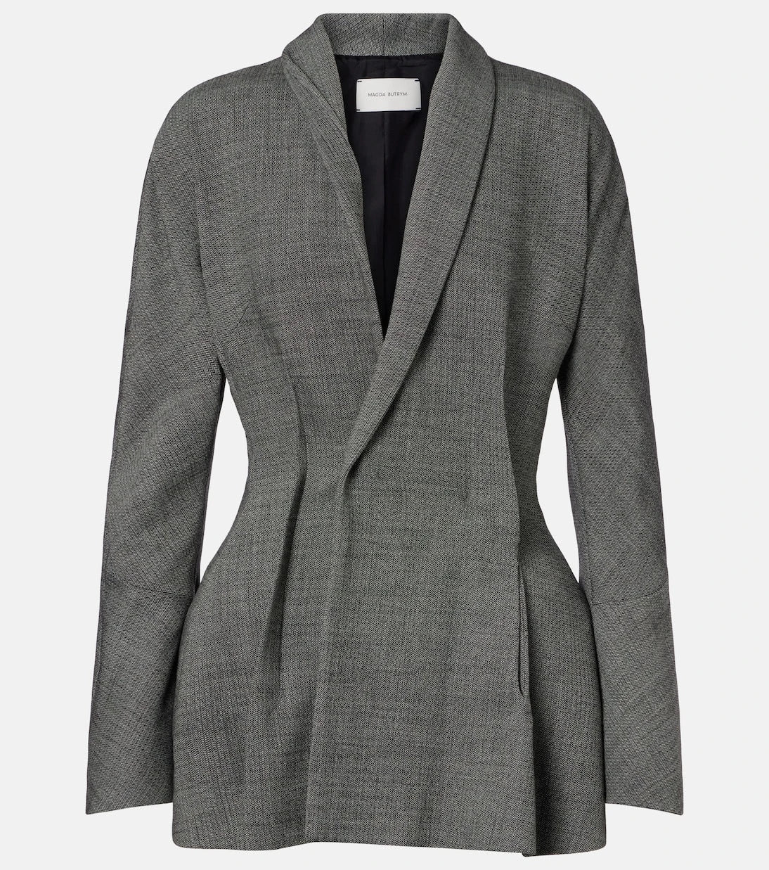 Magda Butrym - Draped wool-blend blazer