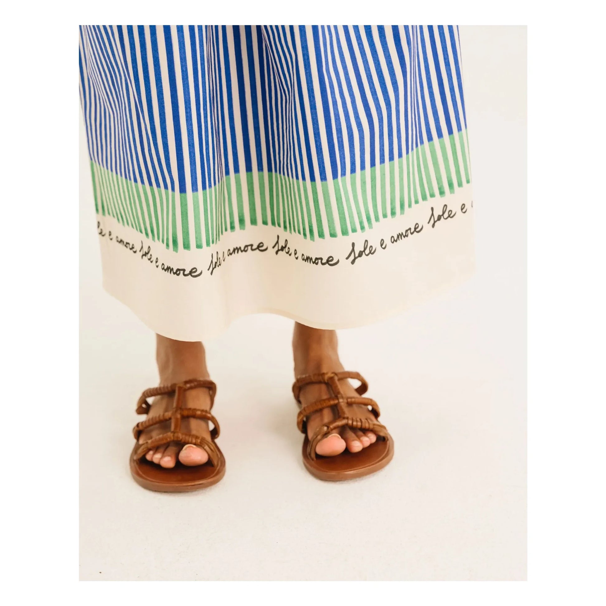 Tinsels - Christie Stripes Skirt | Blue