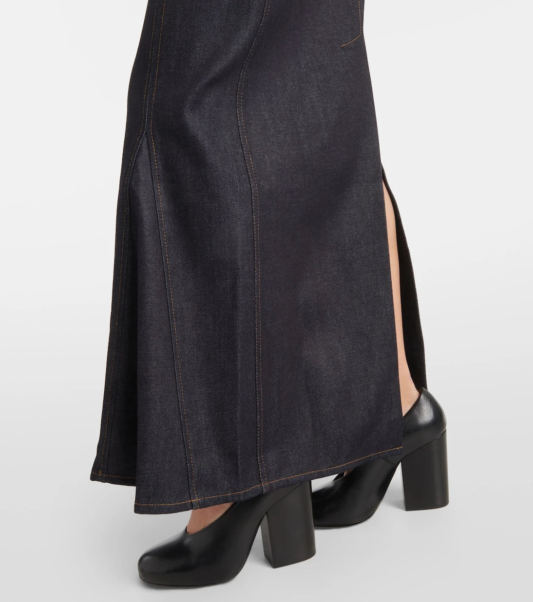 Aya Muse - Alis denim maxi skirt
