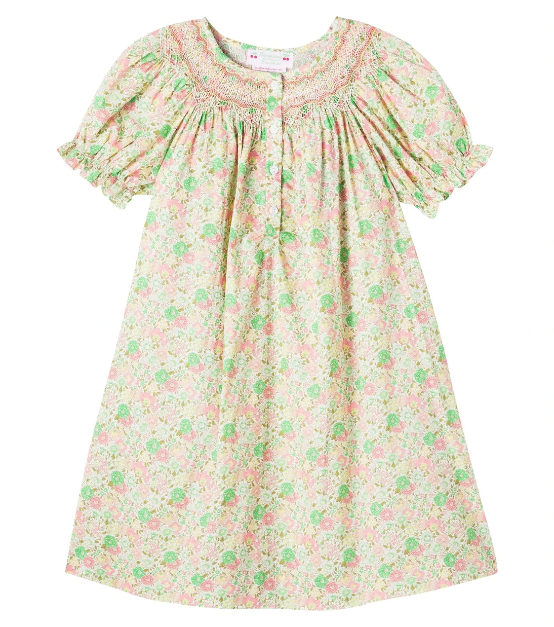 Bonpoint - Jarah floral smocked cotton dress