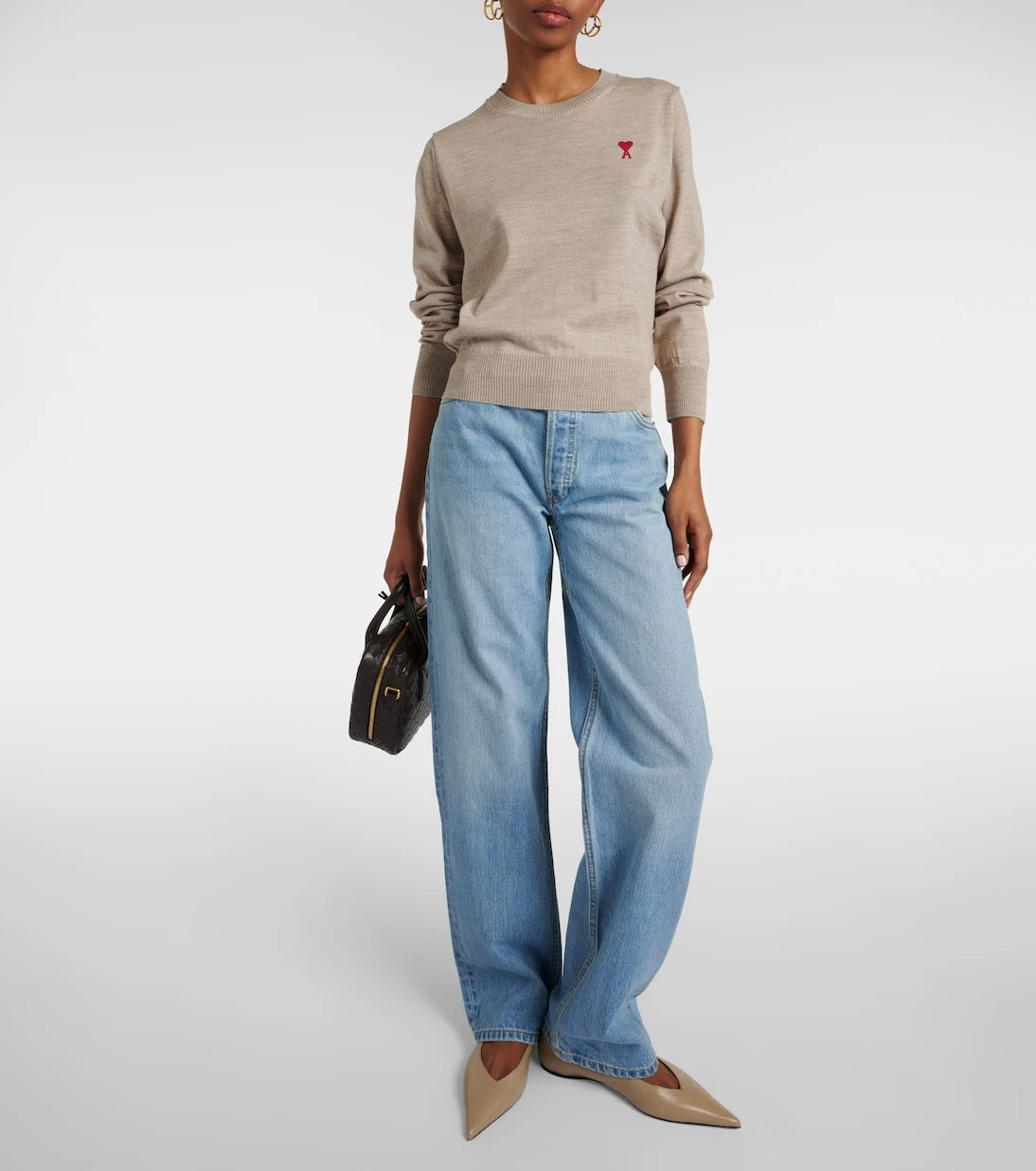 Re/Done - Mid-rise straight jeans
