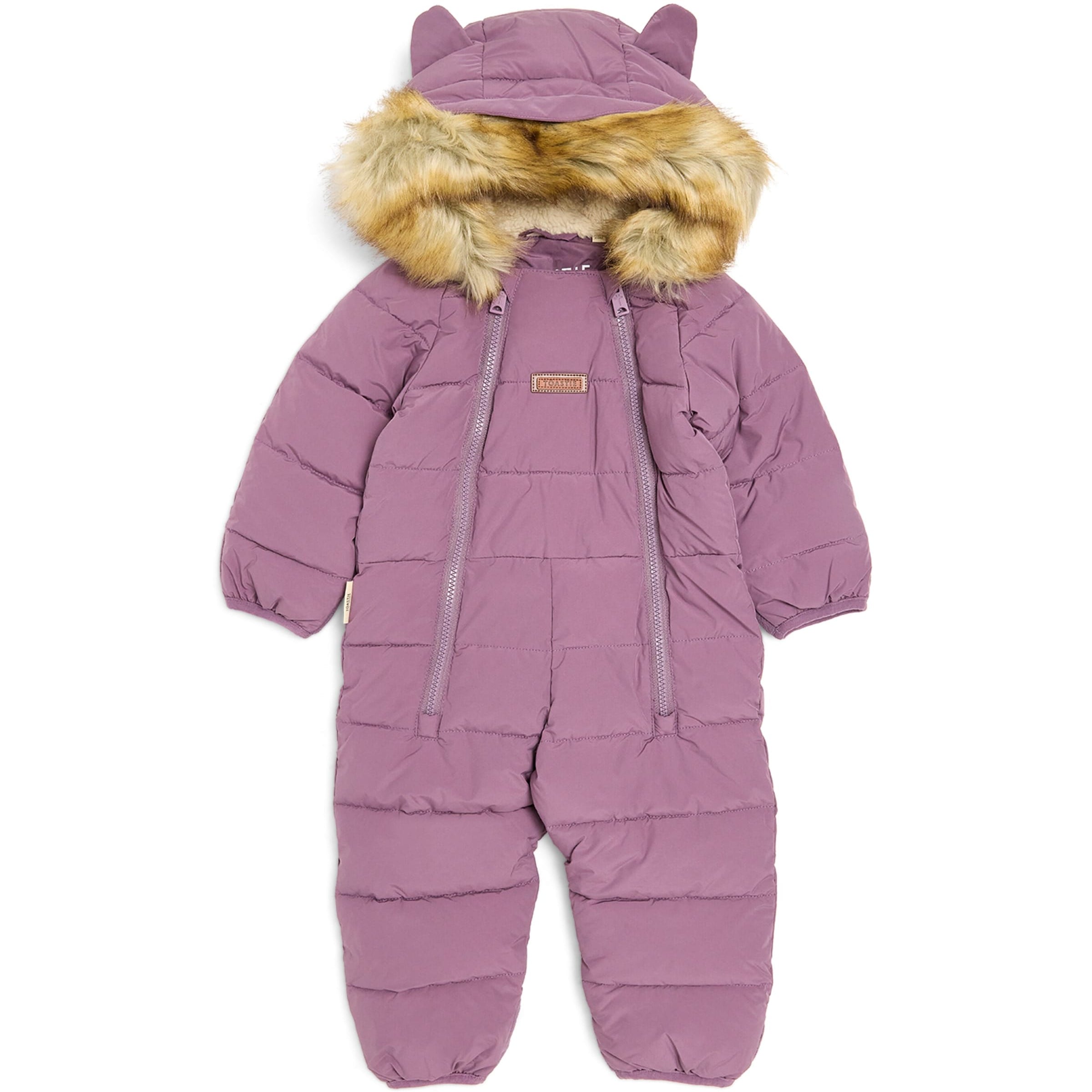 TOASTIE Faux Fur-Trimmed Cloud Ski Suit (0-36 Months)