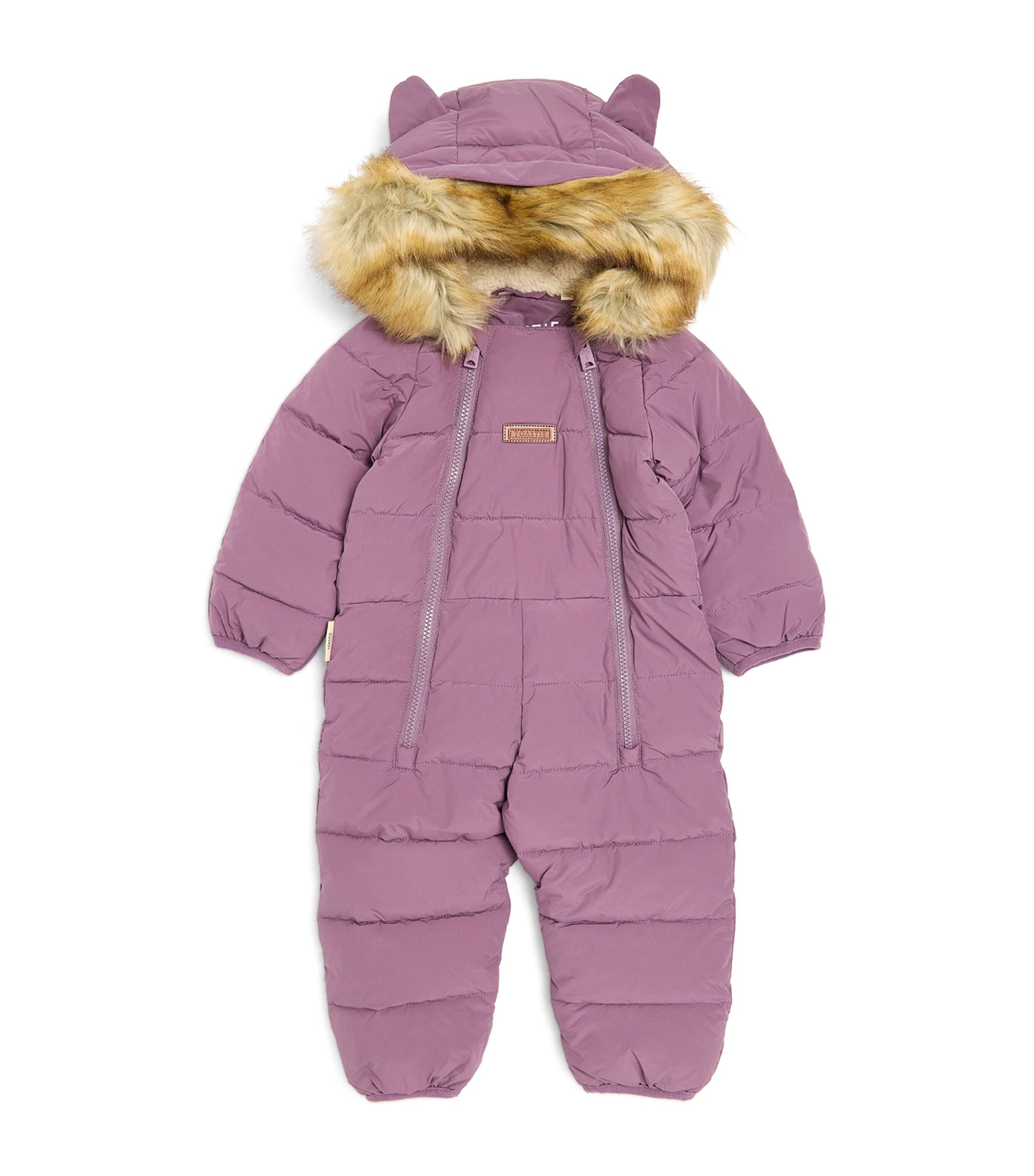 TOASTIE Faux Fur-Trimmed Cloud Ski Suit (0-36 Months)