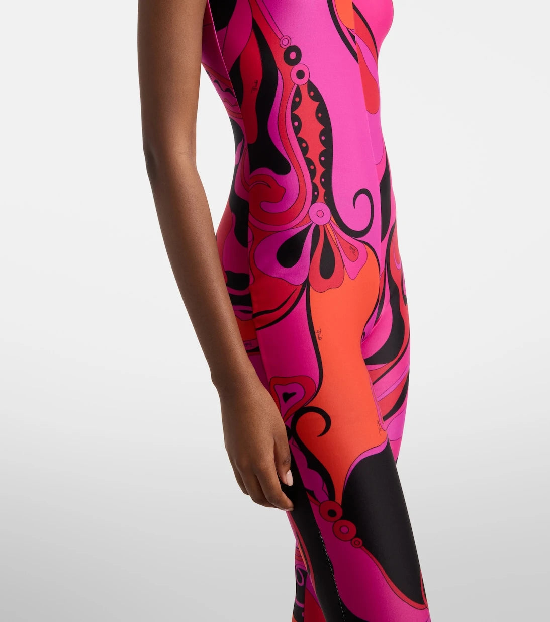 Pucci - Orchidee halterneck jumpsuit