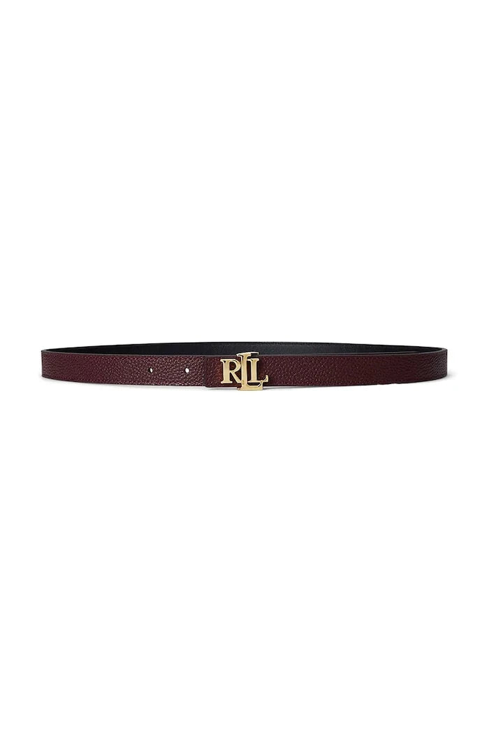 Lauren Ralph Lauren двустранен колан дамски от кожа