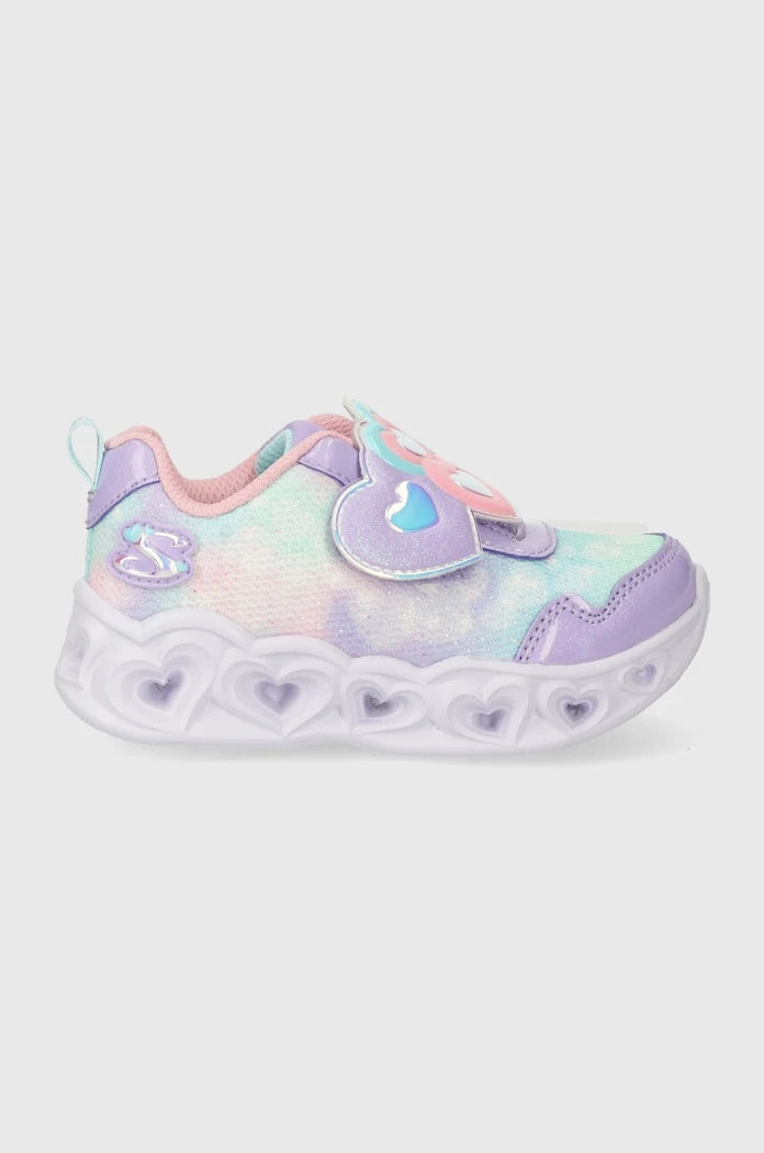 Детски маратонки Skechers HEART LIGHTS LOVIN REFLECTION